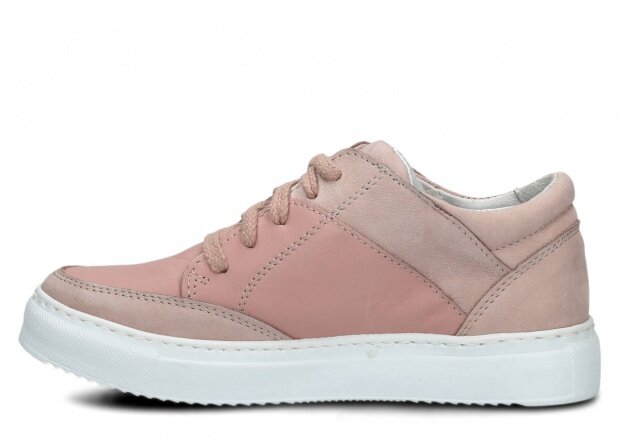 POLOBOTKY NAGABA 012 KORÁLOVÁ SOVAGE KOŽENÉ - 36