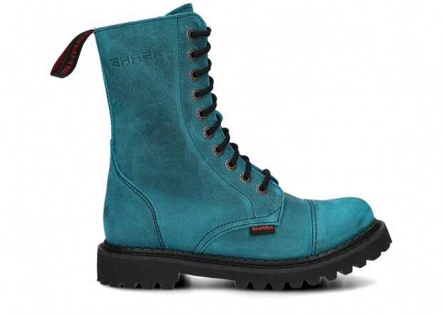 Glády SHARK NAGABA 10H tyrkysová crazy kožené