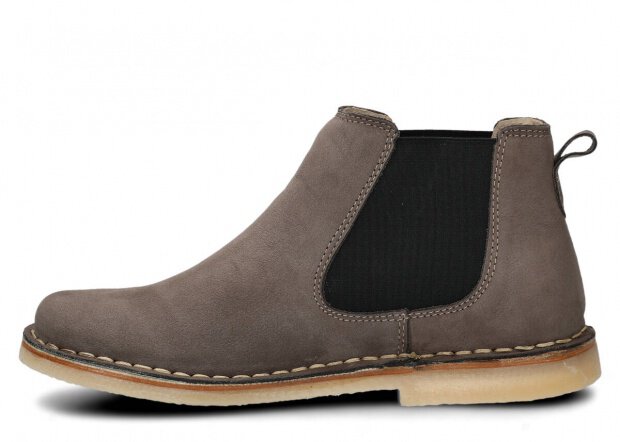 Dámské kotníkové boty NAGABA 085 olivová samuel kožené