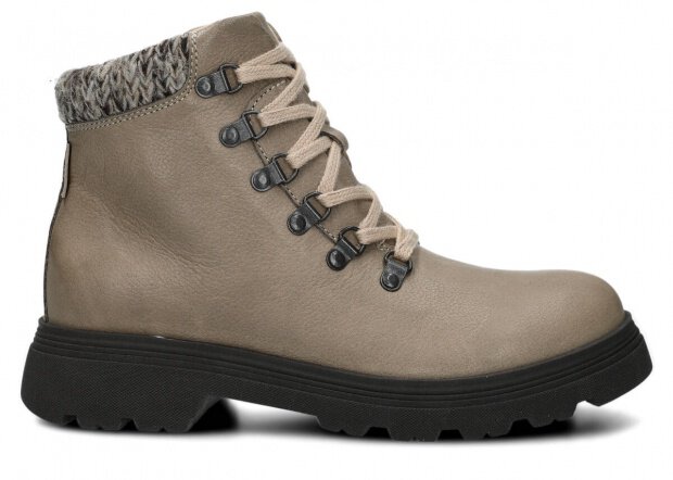 KOTNÍKOVÉ TREKOVÉ BOTY NAGABA 286 JASNĚ POPELAVÁ RUSTIC KOŽENÉ - 38