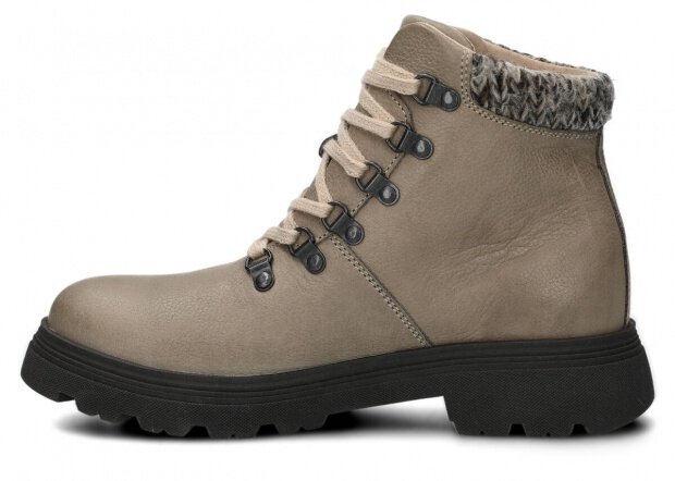 KOTNÍKOVÉ TREKOVÉ BOTY NAGABA 286 JASNĚ POPELAVÁ RUSTIC KOŽENÉ - 38