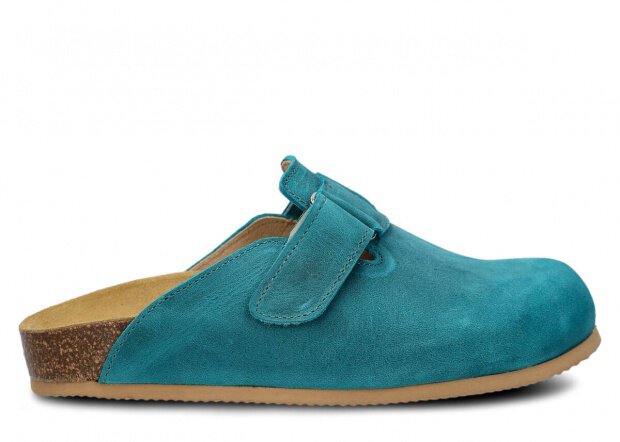 KLAPKY DÁMSKÉ MODEL 018 TYRKYSOVÁ CRAZY - VELIKOST 36