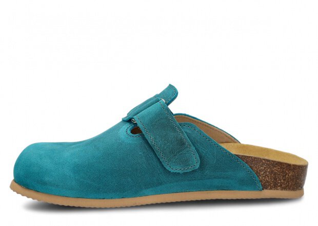 KLAPKY DÁMSKÉ MODEL 018 TYRKYSOVÁ CRAZY - VELIKOST 36