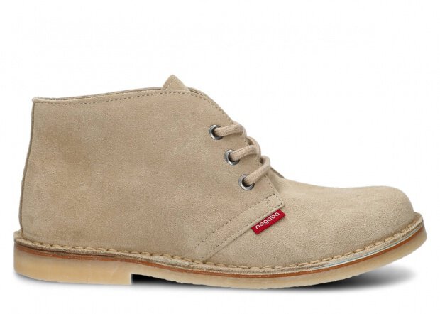 STŘEVÍCE PRO MLÁDEŽ MODEL 082 BÉŽOVÁ VELUR - VELIKOST 41