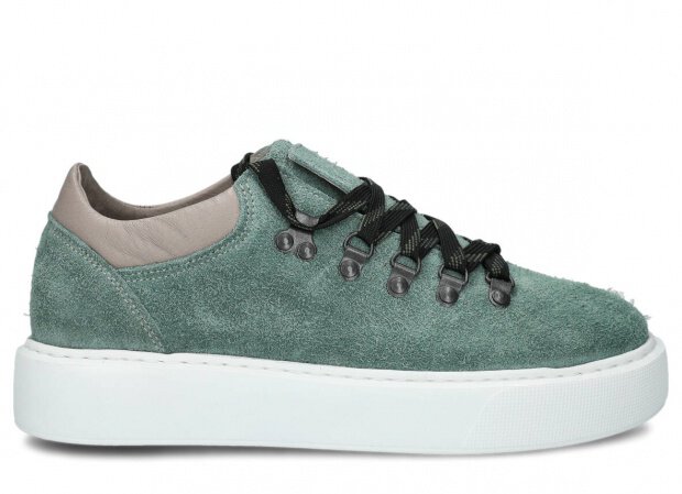 BOTY PRO MLÁDEŽ 901 MÁTOVÁ VELUR KOŽENÉ - VELIKOST 39