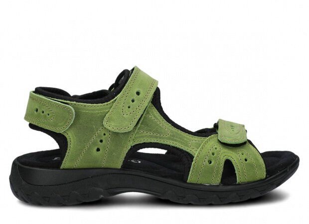 Dámské sandály NAGABA 264 pistácie crazy kožené