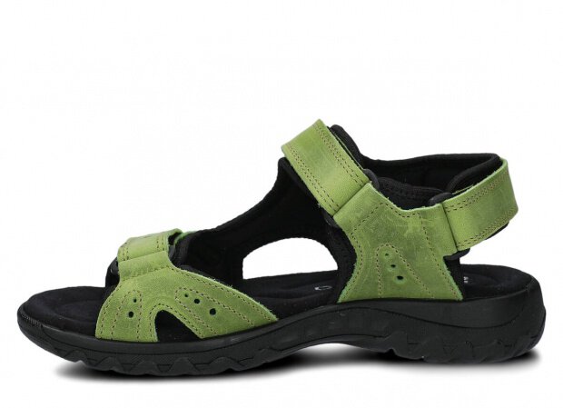 Dámské sandály NAGABA 264 pistácie crazy kožené