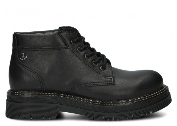 Dámské kotníkové boty EVENEMENT EV079 černá blue kožené