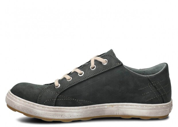 Pánské polobotky NAGABA 410 antracit crazy kožené