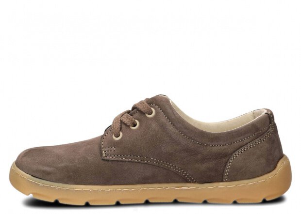 Polobotky NAGABA 630 olivová samuel kožené