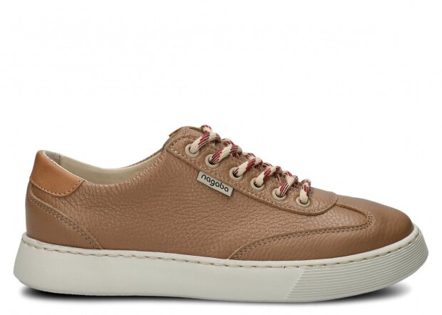 Polobotky NAGABA 612 karamel rustic koža
