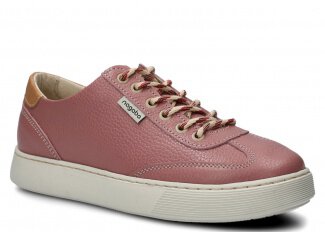 Polobotky NAGABA 612 světle růžová rustic kožené