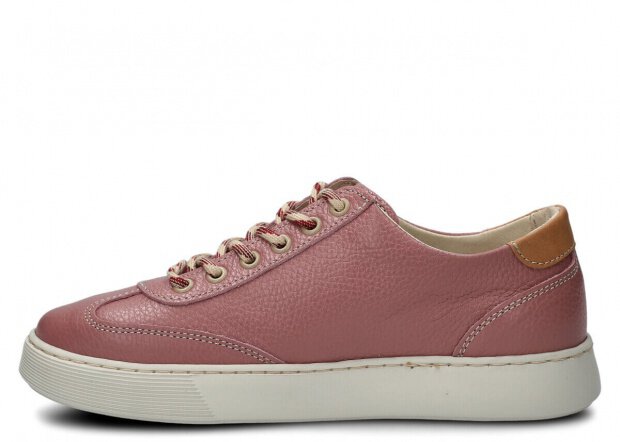 Polobotky NAGABA 612 světle růžová rustic kožené