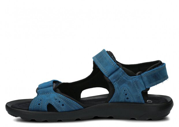 Pánské sandály NAGABA 265 kobalt crazy kožené