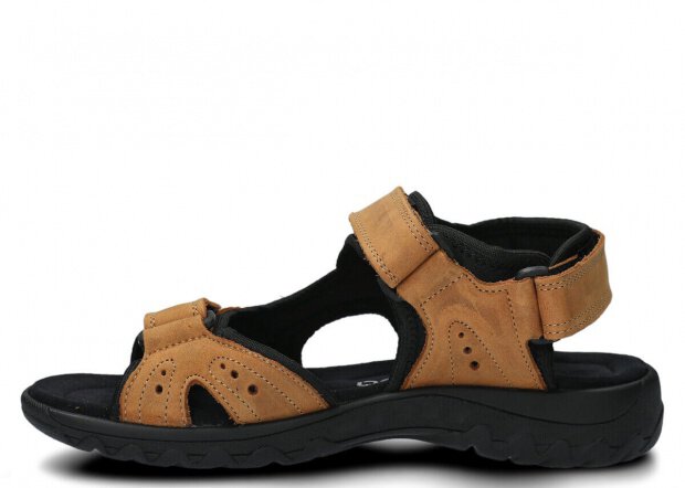 Dámské sandály NAGABA 264 hnědá crazy kožené