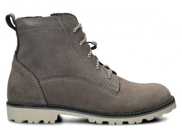 STŘEVÍCE PRO MLÁDEŽ MODEL 349 ŠEDÁ SAMUEL + SÍŤKA - VELIKOST 36