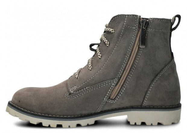 STŘEVÍCE PRO MLÁDEŽ MODEL 349 ŠEDÁ SAMUEL + SÍŤKA - VELIKOST 36