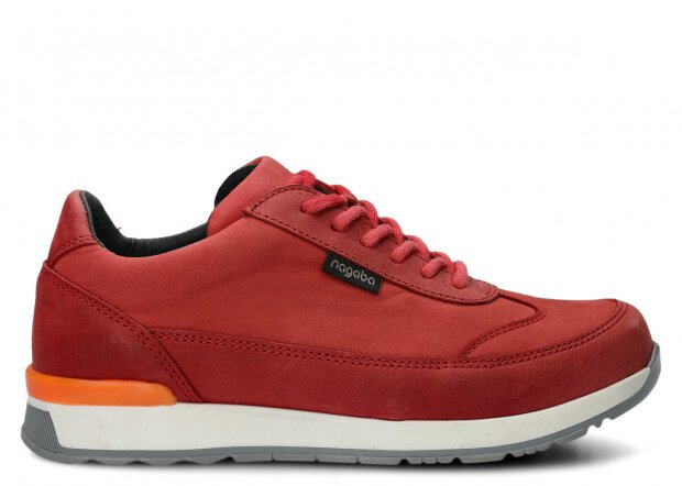 BOTY PRO MLÁDEŽ MODEL 605 ČERVENÁ SAMUEL - VELIKOST 37