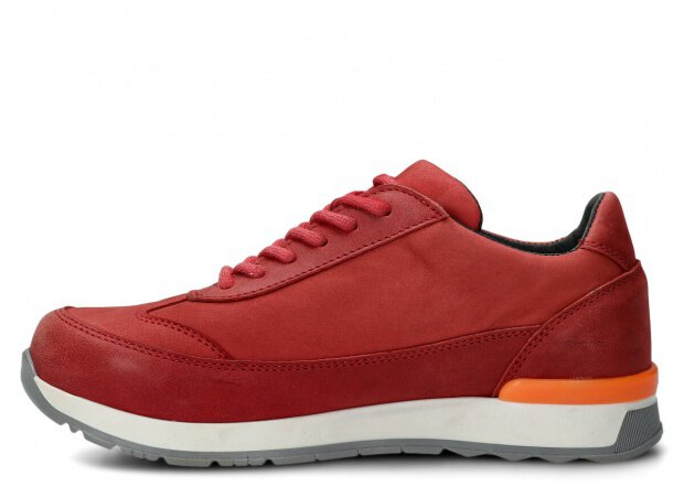 BOTY PRO MLÁDEŽ MODEL 605 ČERVENÁ SAMUEL - VELIKOST 37