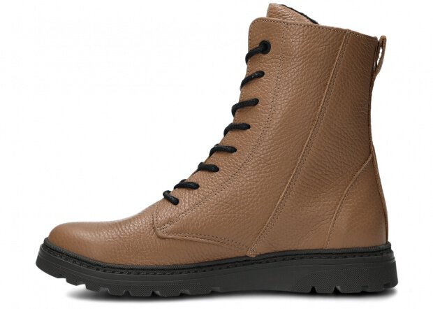 STŘEVÍCE DÁMSKÉ MODEL 099 BÉŽOVÁ  MRAK + FLEECE - VELIKOST 38