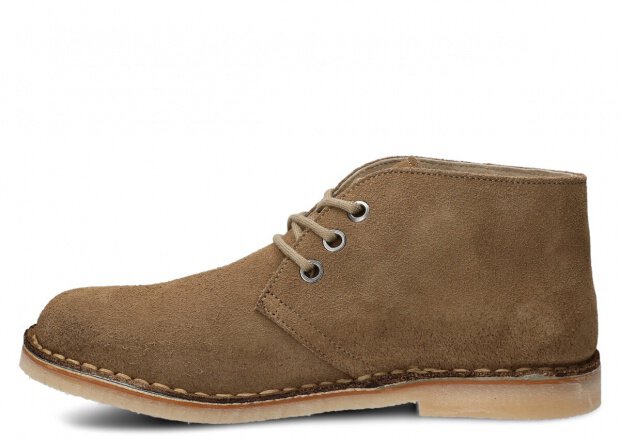 STŘEVÍCE PRO MLÁDEŽ MODEL 082 BÉŽOVÁ VELUR - VELIKOST 40