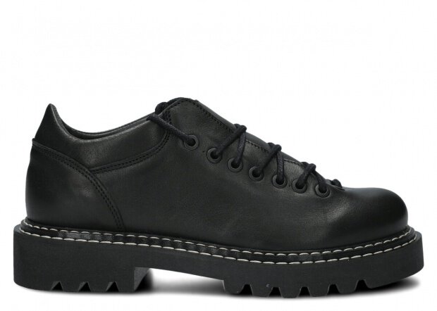 PÁNSKÁ OBUV MODEL 003H ČERNÁ BLUE - VELIKOST 38