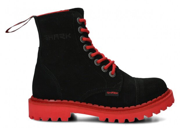 GLÁDY PRO MLÁDEŽ MODEL 008L ČERNÁ VELUR - VELIKOST 38