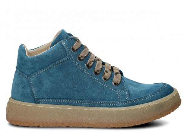 PÁNSKÉ KOTNÍKOVÉ BOTY NAGABA 6101 JEANS VELUR - VELIKOST 38