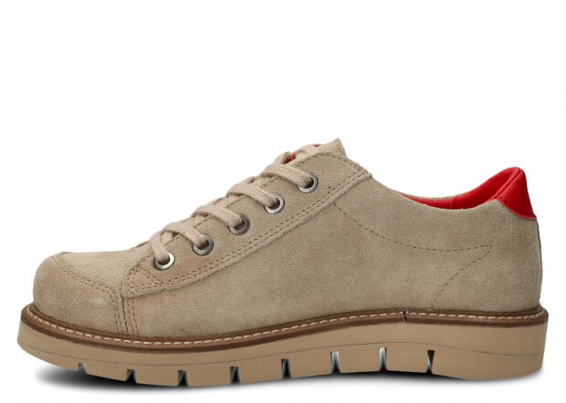 MODEL 2601 BÉŽOVÁ VELUR - VELIKOST 36