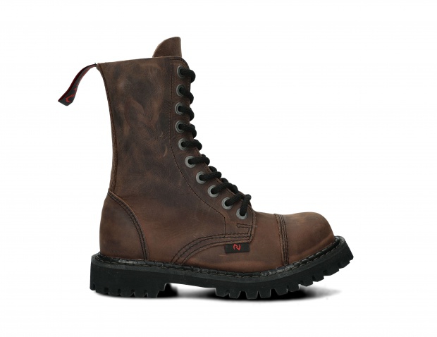 Glády NAGABA 10H olivová crazy kožené