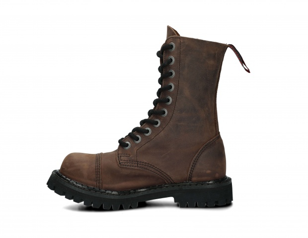 Glády NAGABA 10H olivová crazy kožené