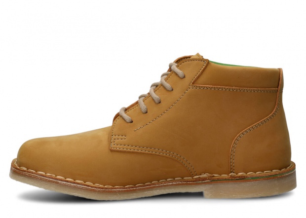 Pánské kotníkové boty NAGABA 076 žlutá nubuk vegan 