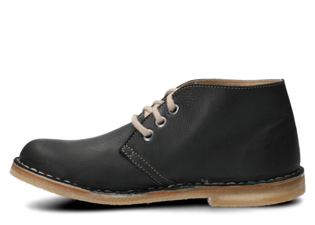 Kotníkové boty NAGABA 082 TOBE černá rustic kožené