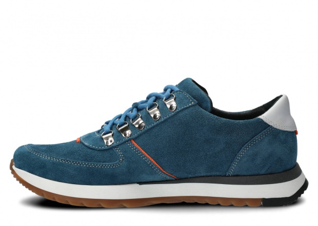 Pánské polobotky NAGABA 460 jeans velur kožené