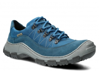 Pánské nízké trekové boty NAGABA 485 jeans crazy kožené