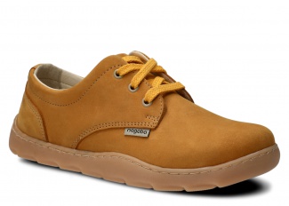 Dámské široké polobotky NAGABA 630 žlutá samuel kožené