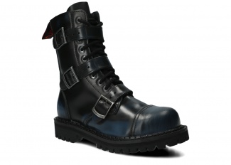 Glády NAGABA 523 tmavě modrá-černá kabir kožené